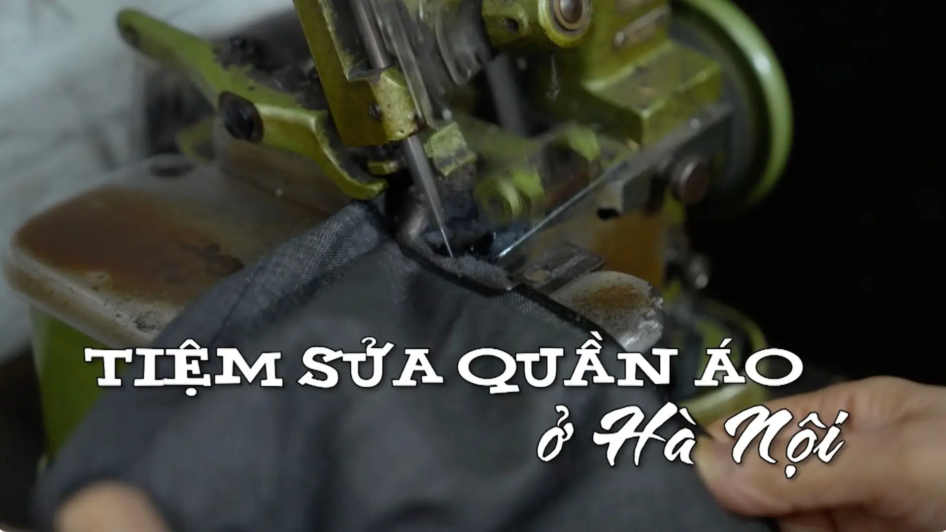 Tiệm sửa quần áo ở Hà Nội | Nhịp sống Hà Nội | 25/11/2025